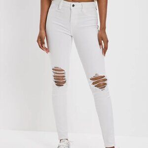 American Eagle "Next Level Ripped High-Waisted Jegging" {size 2} NWT